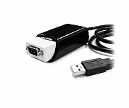 USB-COMi+ USB to serial adapter, 1 x RS232/422/485 plastic case