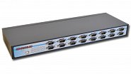 USB-16COMi-RM USB to serial adapter, 16 x RS232/422/485, metal case rackmount